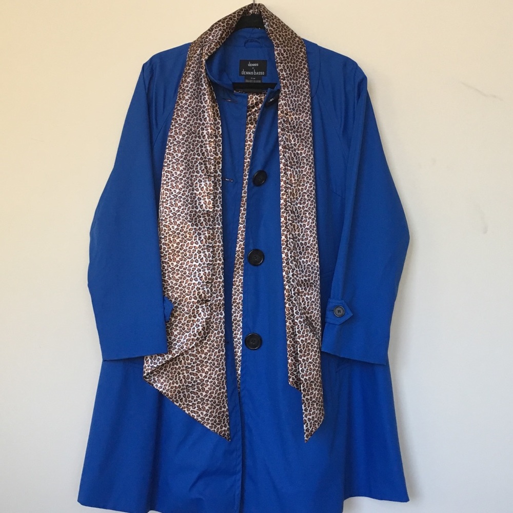 Dennis Basso Swing Raincoat